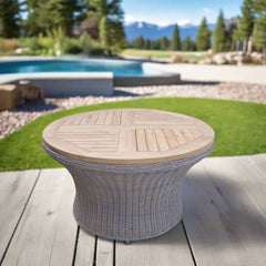 BARBADOS OUTDOOR CHAT TABLE - Padma's Plantation