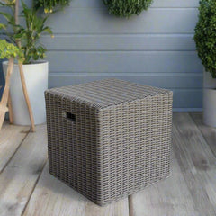 NAUTILUS OUTDOOR CUBE STOOL - Padma's Plantation