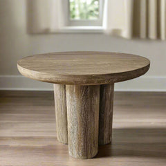 ORGANIC END TABLE - OLD PATINA - Padma's Plantation