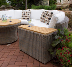BARBADOS OUTDOOR END TABLE - Padma's Plantation
