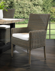 OUTDOOR BOCA ARM DINING CHAIR - Padma's Plantation