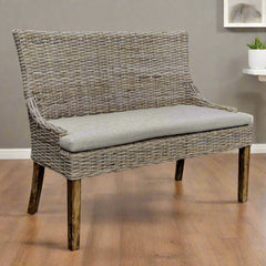 Alfresco Dining Settee – Sand - Padma's Plantation