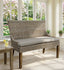 Alfresco Dining Settee – Sand Fabric or White Fabric - Padma's Plantation