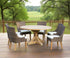 Outdoor Alfresco Dining Chair - Crocodile Rattan - Padma's Plantation