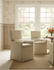 SANDSPUR BEACH ARM DINING CHAIR - WITH CASTERS - BRUSHED LINEN - Padma's Plantation