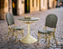 SET OF 2 - FRENCH BISTRO CHAIR - BLACK/BEIGE - Padma's Plantation
