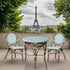SET OF 2 - Paris Bistro Chair - Blue - Padma's Plantation