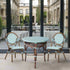 SET OF 2 - Paris Bistro Chair - Blue - Padma's Plantation