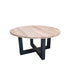 GIORGIA RECLAIMED TEAK ROUND DINING TABLE - Padma's Plantation