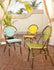 SET OF 2 - Paris Bistro Chair - Green - Padma's Plantation