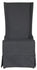 Atlantic Beach Wing Dining Chair - Slipcover only - Charcoal Linen - Padma's Plantation