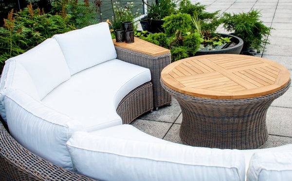 BARBADOS OUTDOOR END TABLE - Padma's Plantation