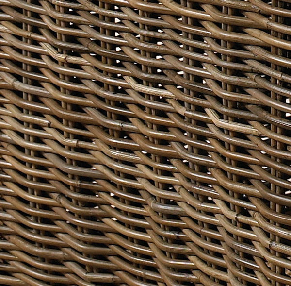 KUBU CROSS WEAVE DINING CHAIR - SET OF 2 - Padma's Plantation