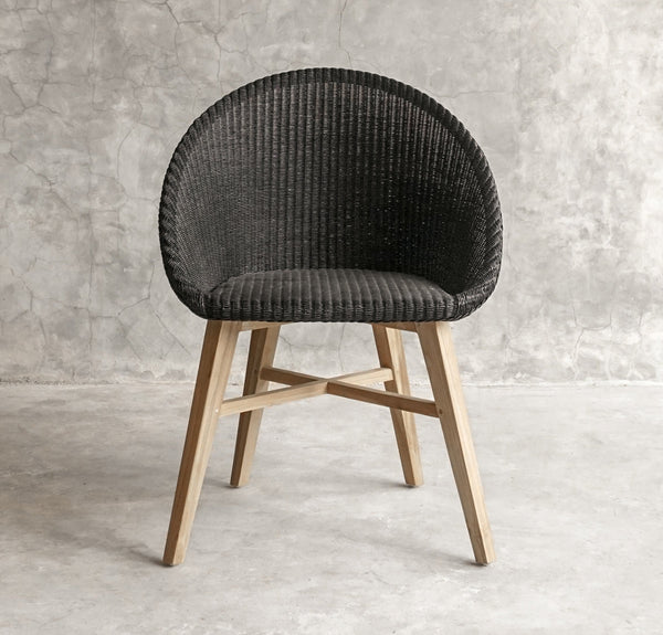 Lagoon Occasional Chair - Black - Padma's Plantation