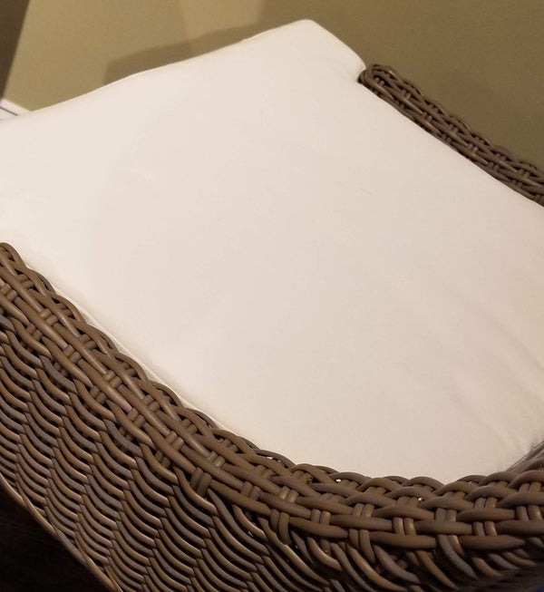 OUTDOOR ALFRESCO BARSTOOL - CROC RATTAN - Padma's Plantation