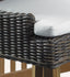 OUTDOOR ALFRESCO COUNTER STOOL - CROCODILE RATTAN - Padma's Plantation