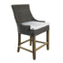 OUTDOOR ALFRESCO COUNTER STOOL - CROCODILE RATTAN - Padma's Plantation