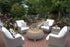 OUTDOOR PARADISE END TABLE WITH TEAK WOOD TOP - Padma's Plantation
