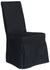 Pacific Beach Dining Chair Slipcover - Black - Padma's Plantation