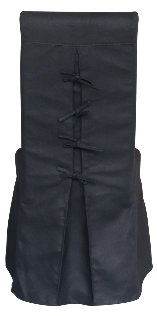 Pacific Beach Dining Chair Slipcover - Black - Padma's Plantation