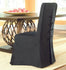 Pacific Beach Dining Chair Slipcover - Black - Padma's Plantation