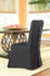 Pacific Beach Dining Chair Slipcover - Black - Padma's Plantation