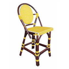 Paris Bistro Counter Stool - Yellow